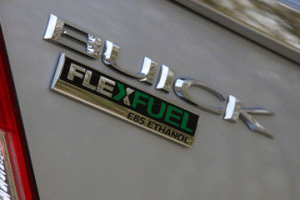Buick flexfuel badge.
