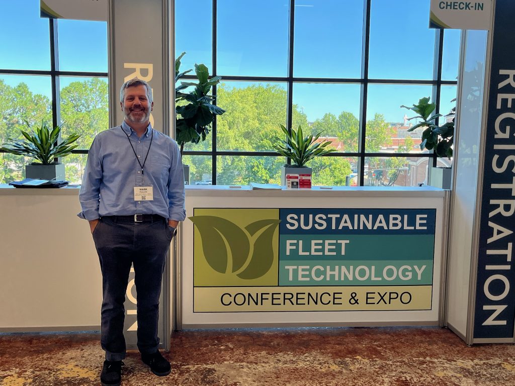NAFTC Director Mark Fullen at the Sustainable Fleet Technology Conference