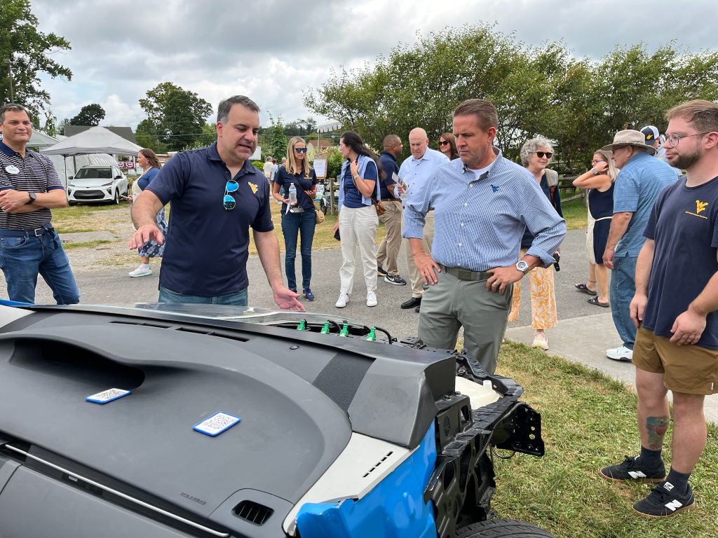WV President at the State Fair of WV